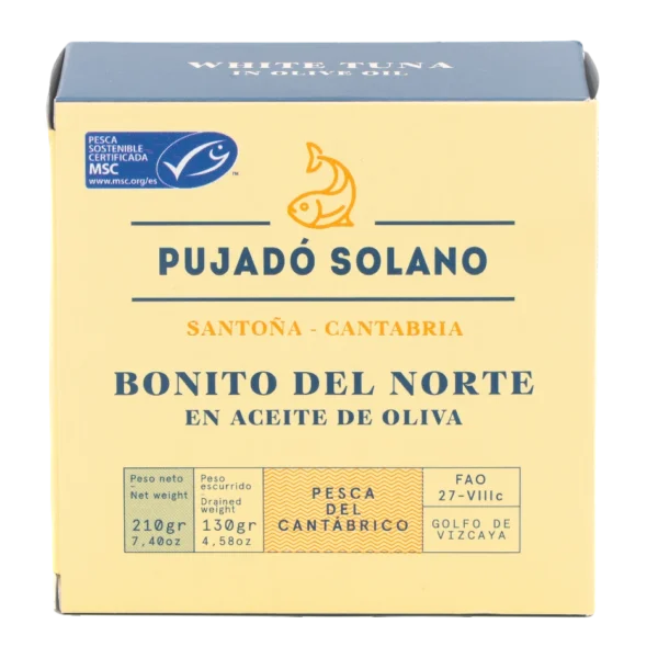 Lata de Bonito del Norte en Aceite de Oliva (210 g)