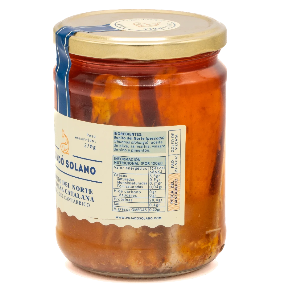 Tarro de Bonito del Norte en Salsa Catalana (450 g) - Imagen 3