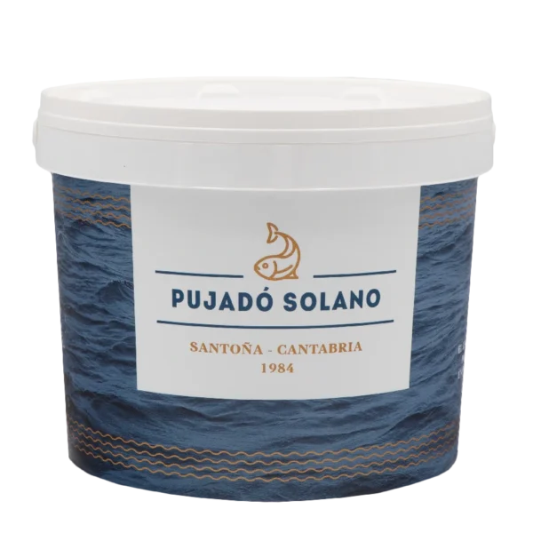 Cubo de 100 Anchoas del Cantábrico en Salazón