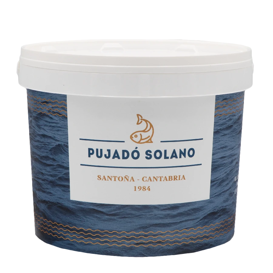 Cubo de 100 Anchoas del Cantábrico en Salazón