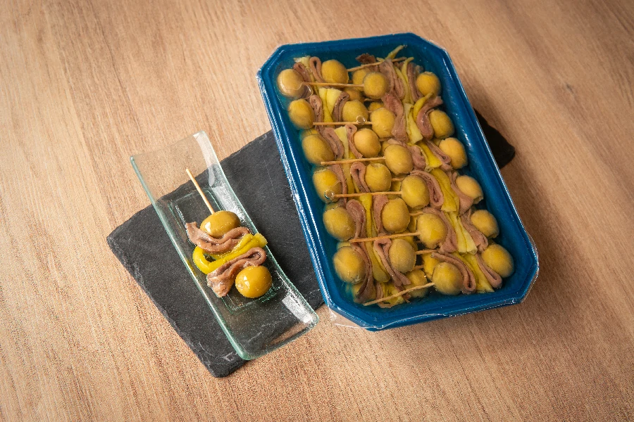 Tarrina de Gildas de Anchoa del Cantábrico (12 Piezas, 500 g) - Imagen 3