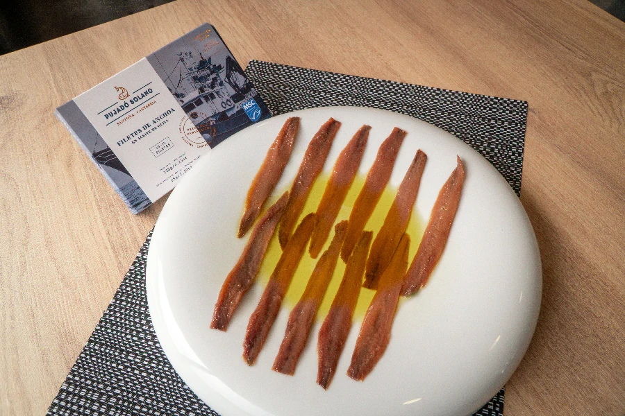 Lata 10-12 Filetes de Anchoa del Cantábrico «Selección Extra» en Aceite de Oliva (120 g) - Imagen 4