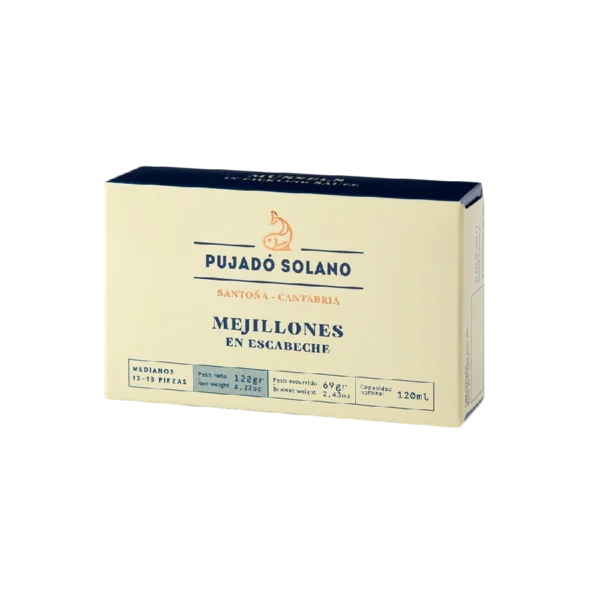 Lata de Mejillones en Escabeche (120 g)