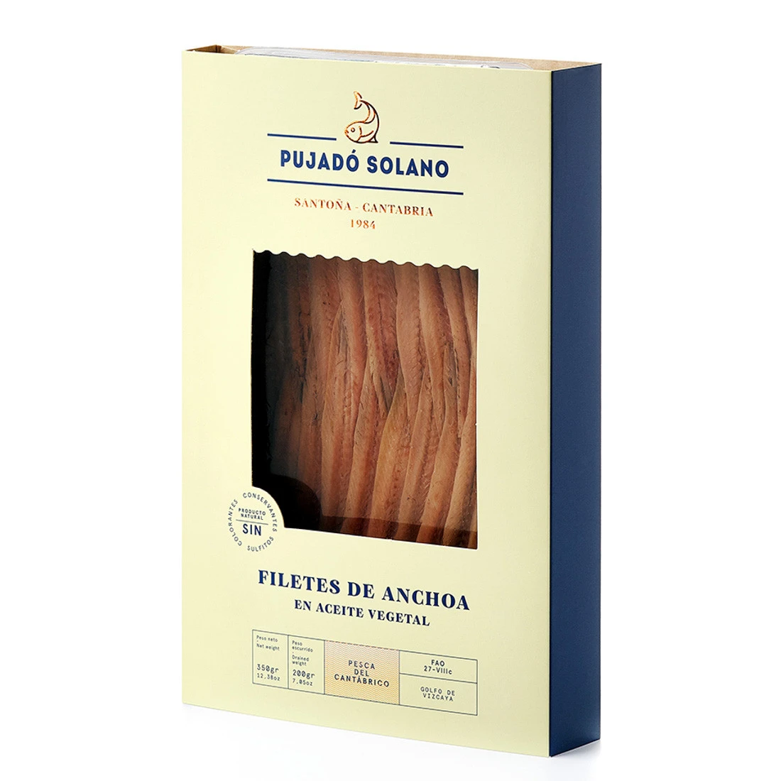 Tarrina de Anchoas del Cantábrico (375 g)