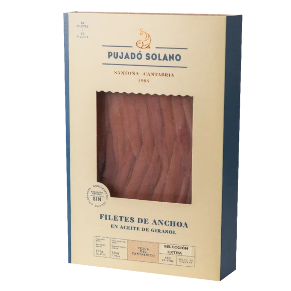 Tarrina de 50 Filetes de Anchoa «Doble 00» del Cantábrico (350 g)